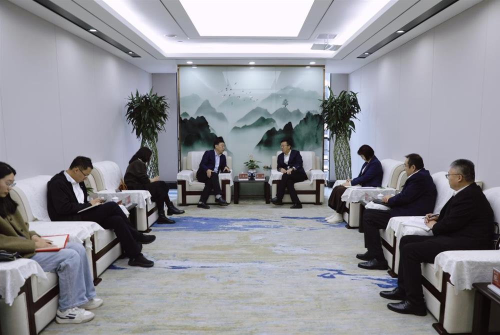 政企聯(lián)動，共謀發(fā)展新路徑！ 濟(jì)南市商務(wù)局一行到產(chǎn)發(fā)集團(tuán)座談交流